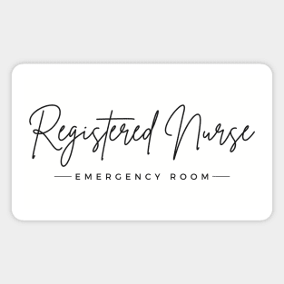 RN Emergency Room Magnet